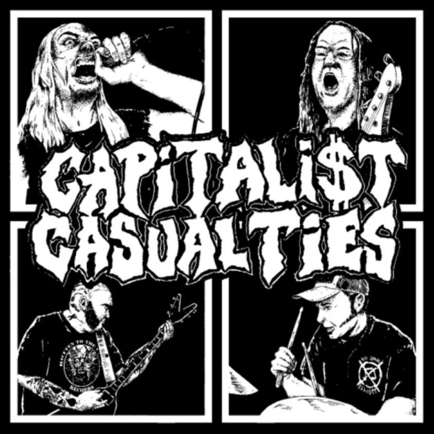 Capitalist Casualties - Band - Shirt